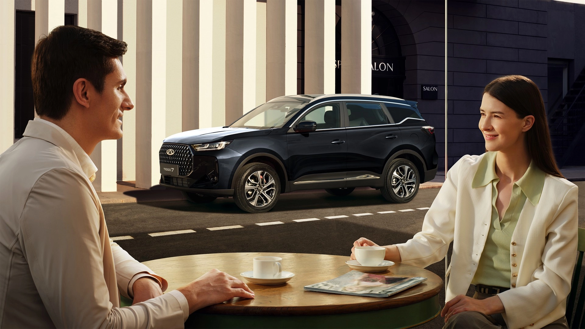 Стильный эффектный силуэт